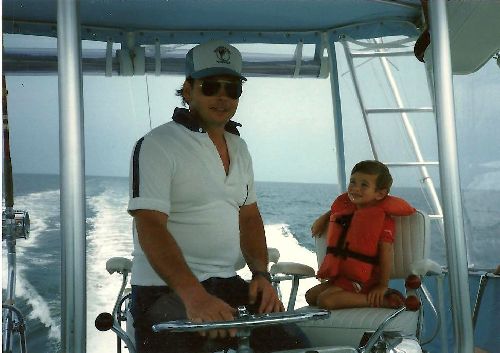 coming back from Walkers Cay labor day 1983